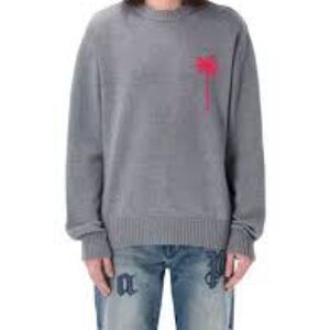 NWT Palm Angels Palm Inlay Sweater Men’s XS